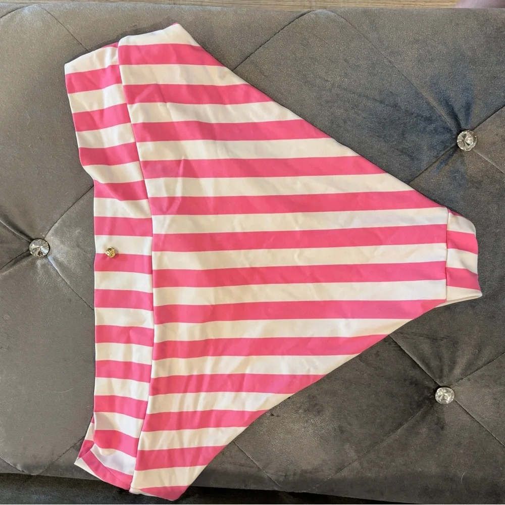 Victoria's Secret Pink and White Striped Bikini Bottom - Picture 5 of 8